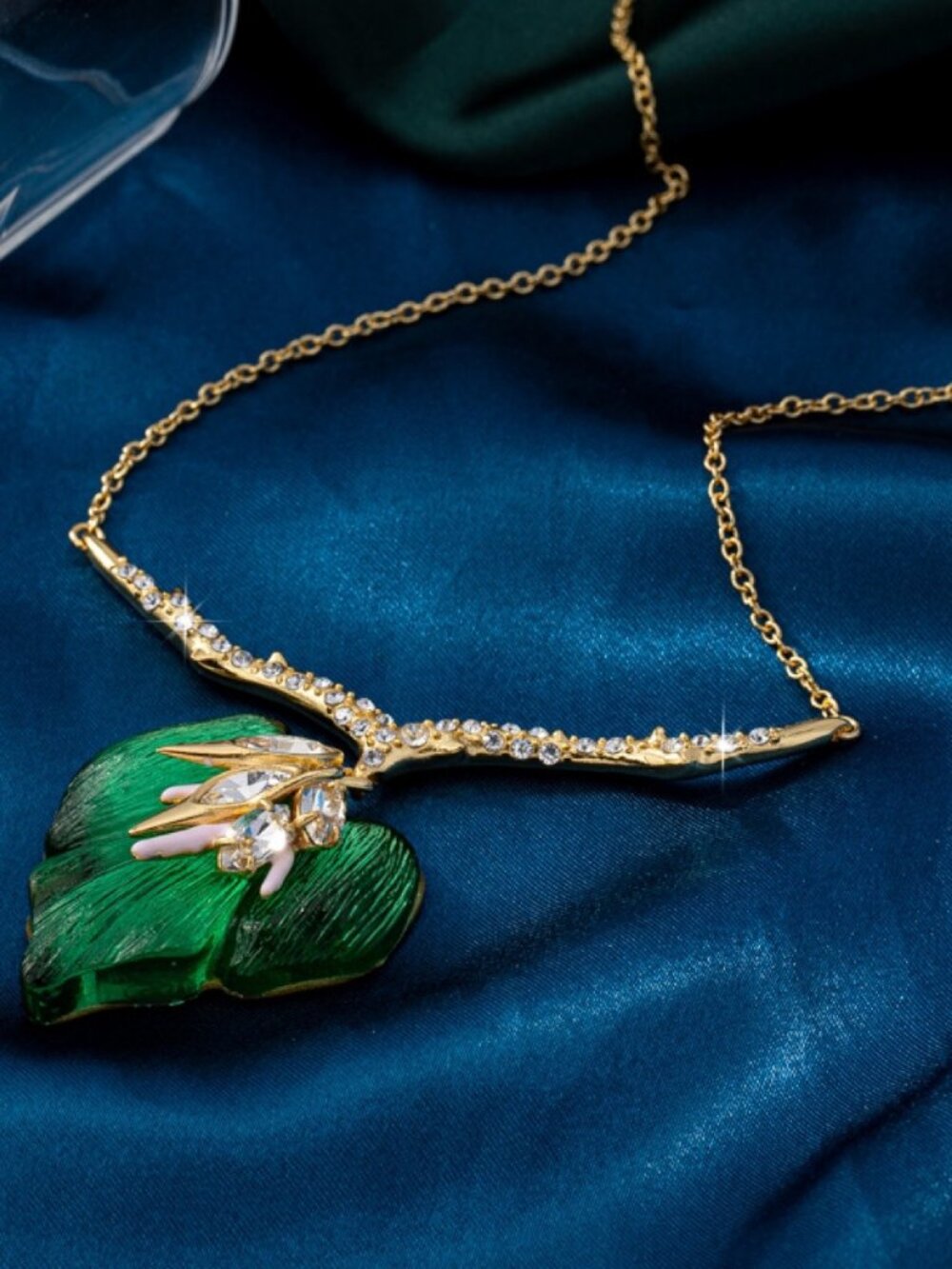 Alexis Bittar Organic Crystal Necklace